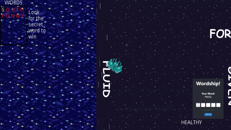 WordShip Gameplay