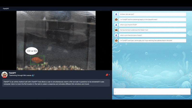 FishGPT in action